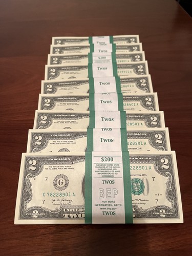 Pack new 2 bills - of, (20)